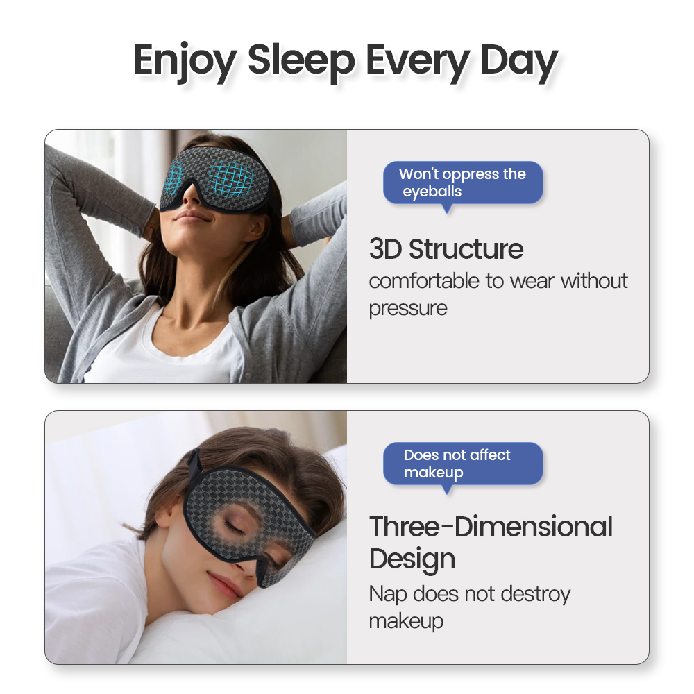 Comfortable 3D Sleeping Mask 13