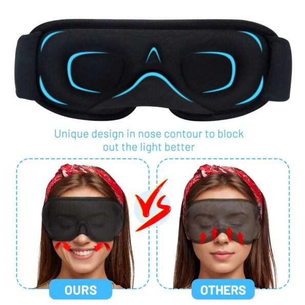 Comfortable 3D Sleeping Mask 3